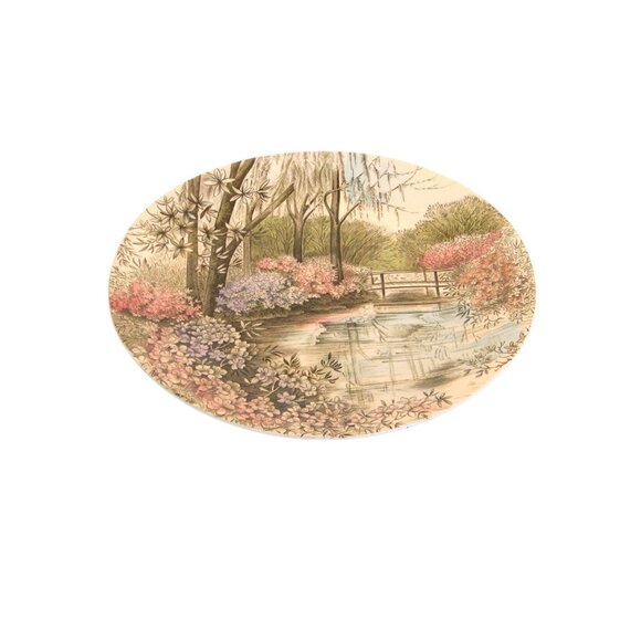 Johnson Bros English Garden Oval Platter - Picture 3 of 4